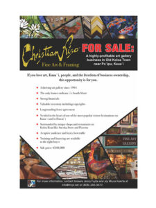 Christian Rise Fine Art Flyer