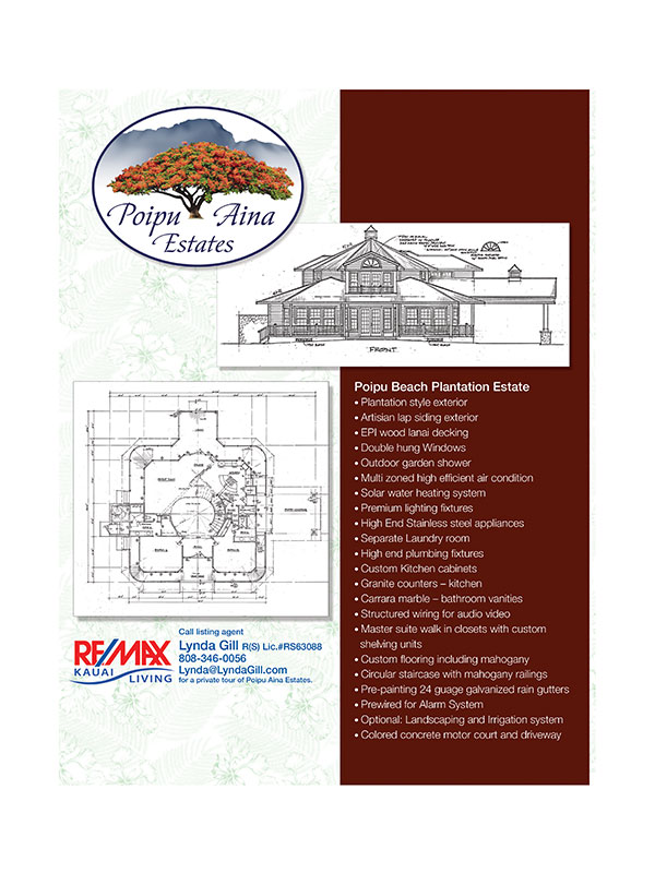 Poipu Aina Estates Flyer